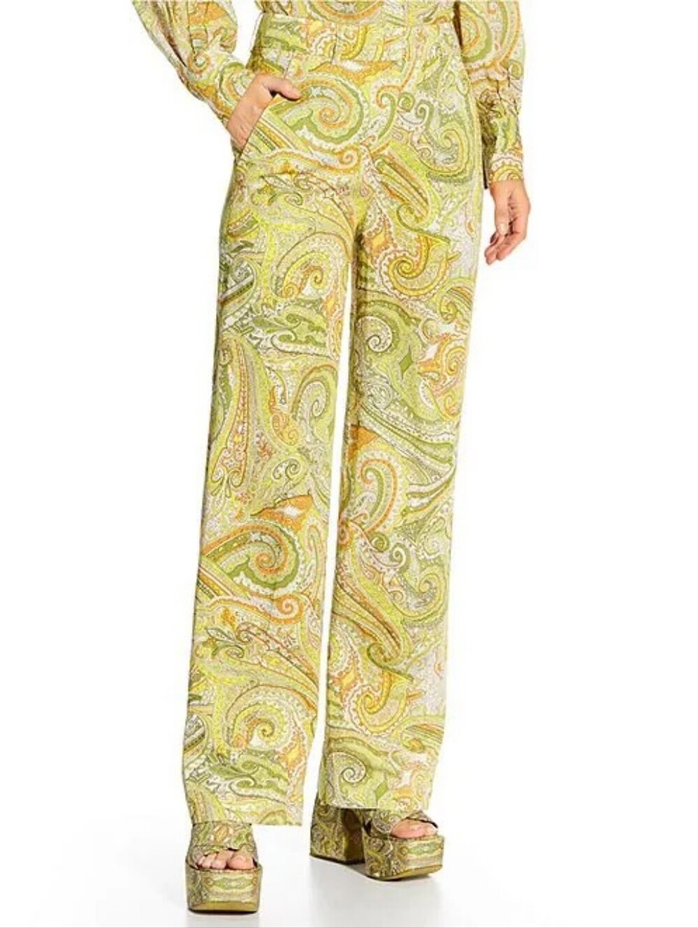 Antonio Melani Paisley Pants size 6 NWT Perfect!